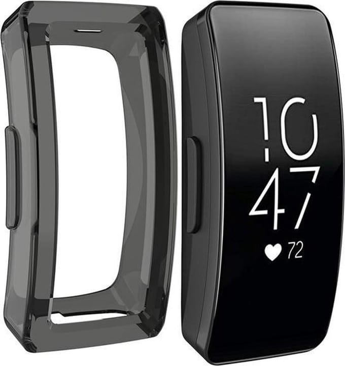 KELERINO. Screen Cover geschikt Voor Fitbit Inspire - Verhard Plastic - Zwart