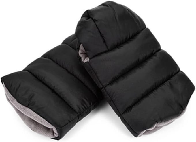 Baby Stroller Hand Muff,Warm Pram Hand Muff,Winter Universal Waterproof Windproof Pram Mitts