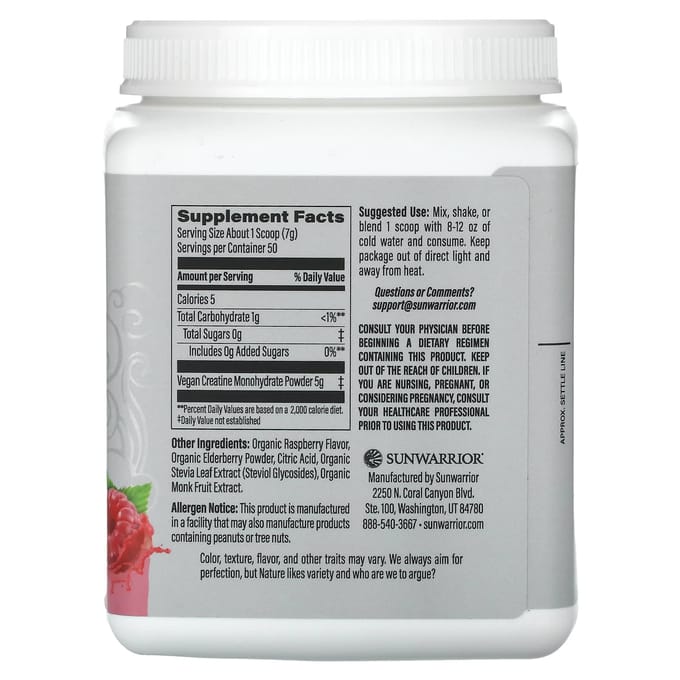 Sport, Actieve Creatine Monohydraat, Frambozensmaak, 350G (12.34Oz)