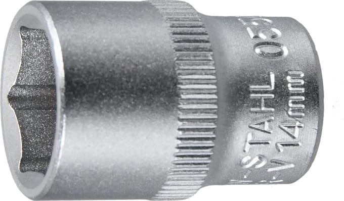 Dopsleutelinzet zeskant 05509SB SW 14 mm 10 mm (3/8') Premium