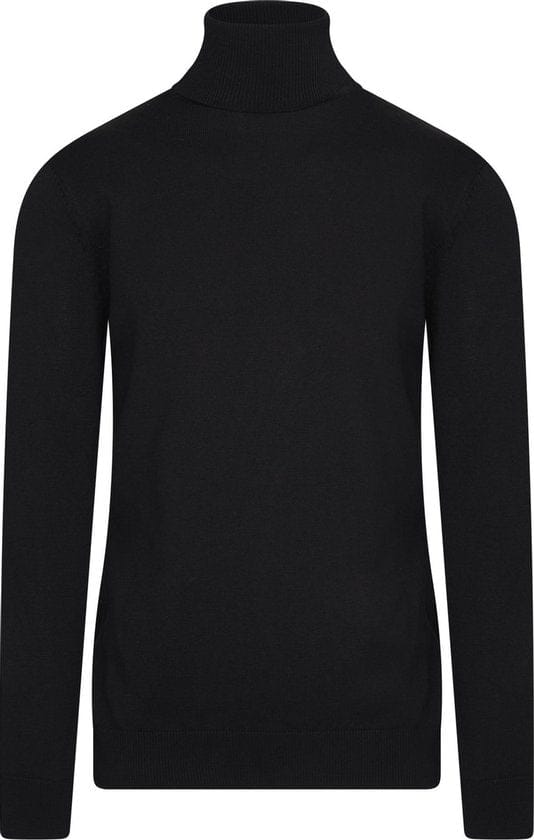 Cappuccino Italia - Heren Sweaters Coltrui Black - Zwart - Maat L