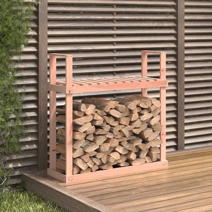 vidaXL - Haardhoutrek - 110x35x108,5 - cm - massief - douglashout