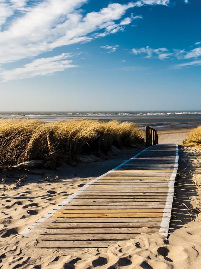 Beach Scene Photo Wallcovering