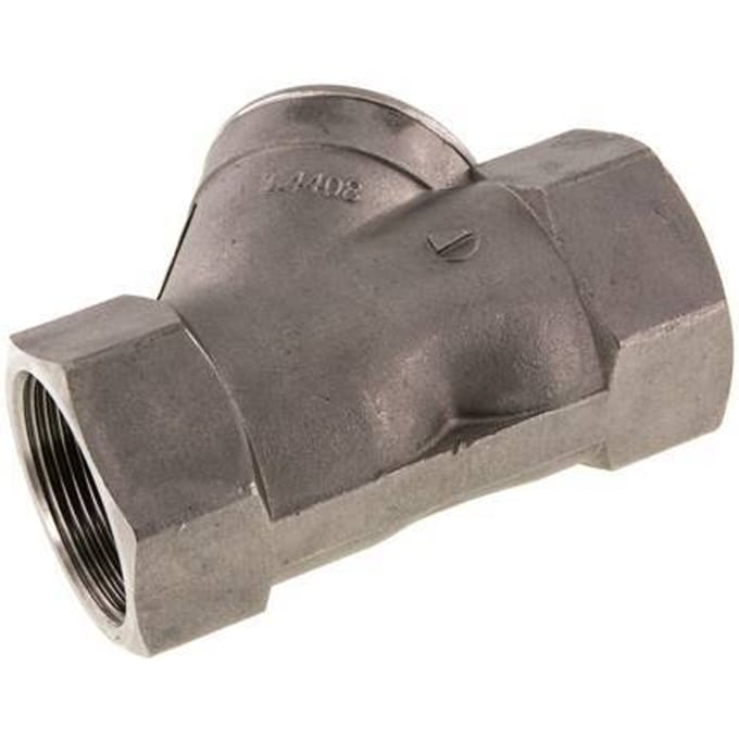 G 1 1/2'' RVS Y-filter 0.25 mm Maaswijdte 40 Bar - SLS-F-112