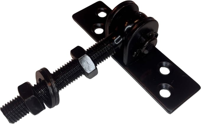 WL4 LUX-41 Verstelbaar Scharnier 40 cm dikte 5mm Zwart
