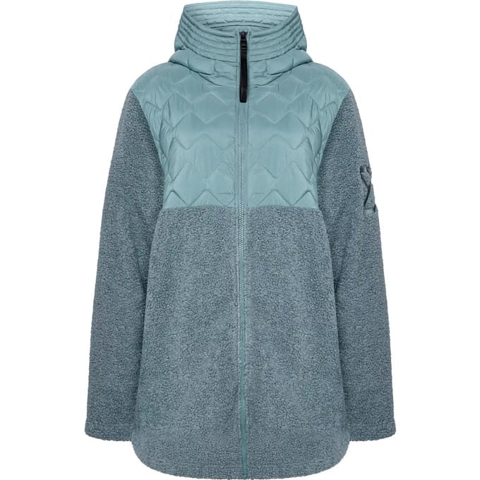 Dames hoodie met rits Didriksons Bibi 2