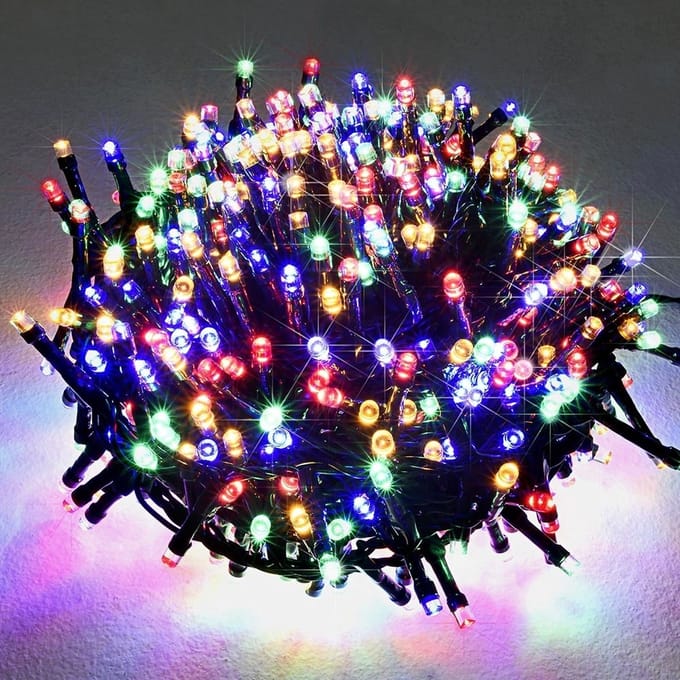 Monzana Kerstboomverlichting - 700 LEDS 14m IP44 - Multicolor