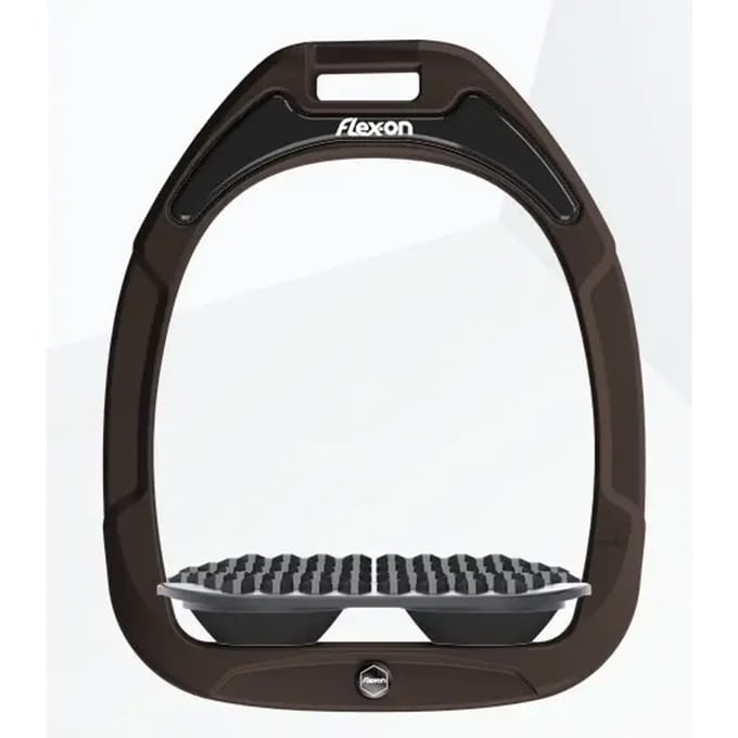 Endurance stijgbeugels Bruin/Grijs/Zwart Flex-On Green Composite