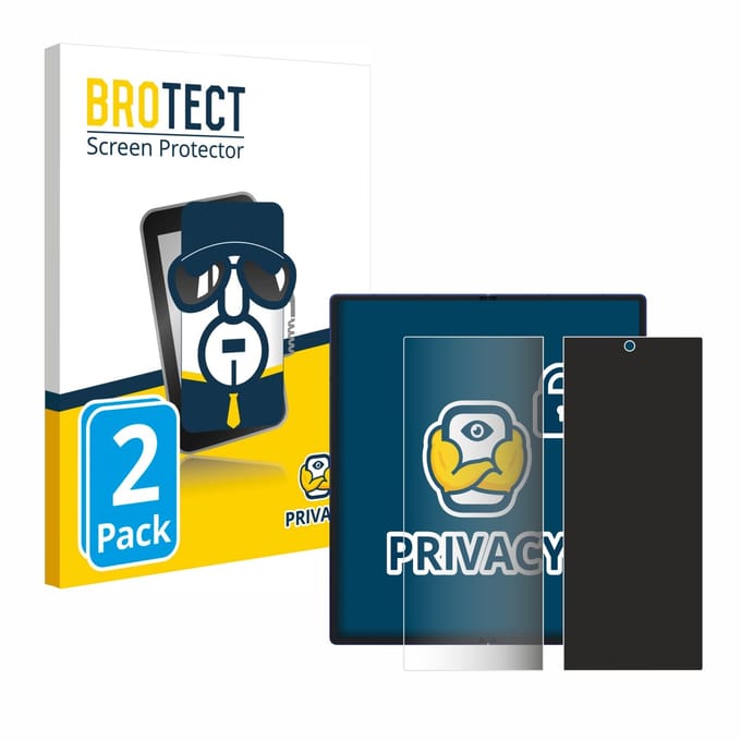 BROTECT - privacy screenprotector voor Samsung Galaxy Z Fold 7 (Inner display) - Folie Beschermfolie Blauwlichtfilter 2 Stuks