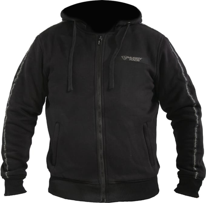 MUGENRACE Manyo Zwarte Motor Hoodie - Jas
