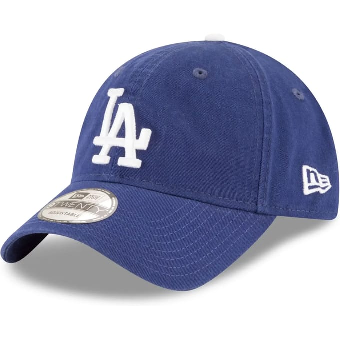 New Era - Dad Cap - LA Dodgers MLB Core Classic Dark Blue 9TWENTY Adjustable Cap