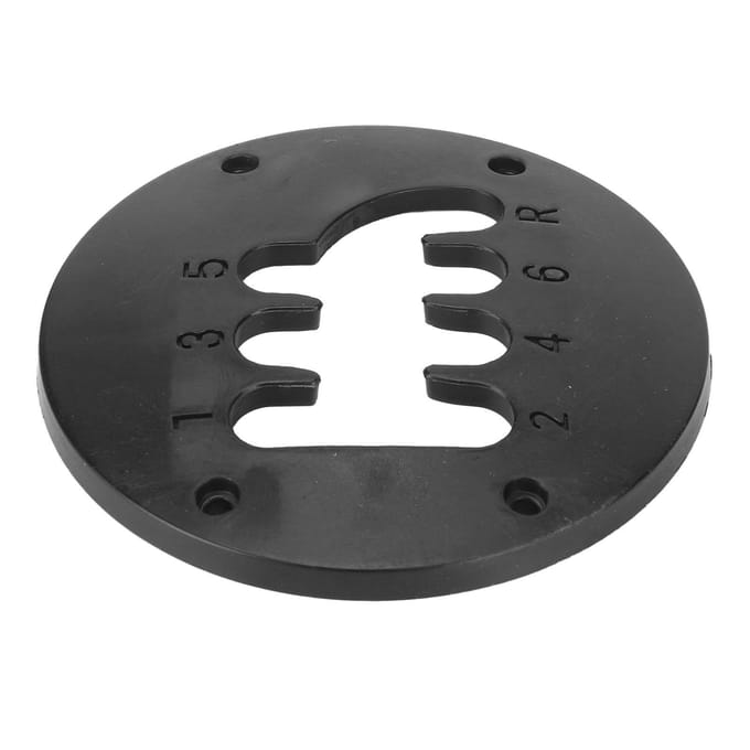 voor Thrustmaster TH8A Middenplaat 75mm Hendel 6 Versnellingen Vorm Demping Korte Slag Short Shifter Middenplaat gray