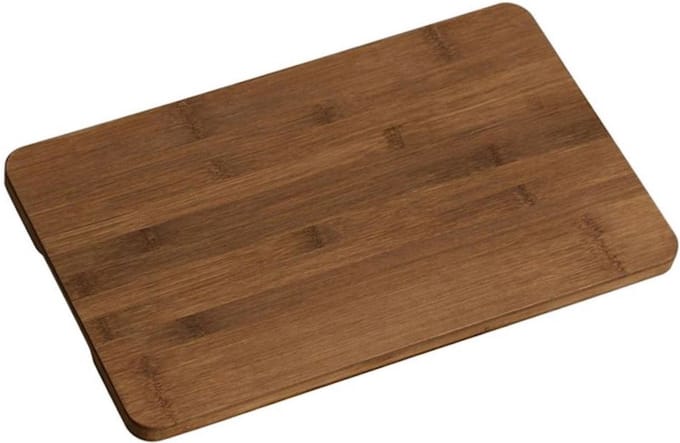 Proffesionele Snijplank - FSC® Donker Bamboe Hout - Afm: 43 x 26 x 1.9 Cm