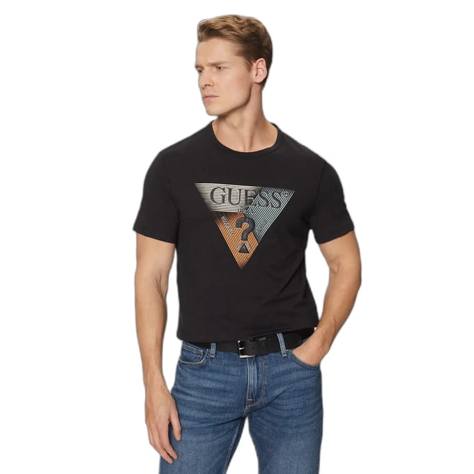 T-shirt Guess CN Triangle