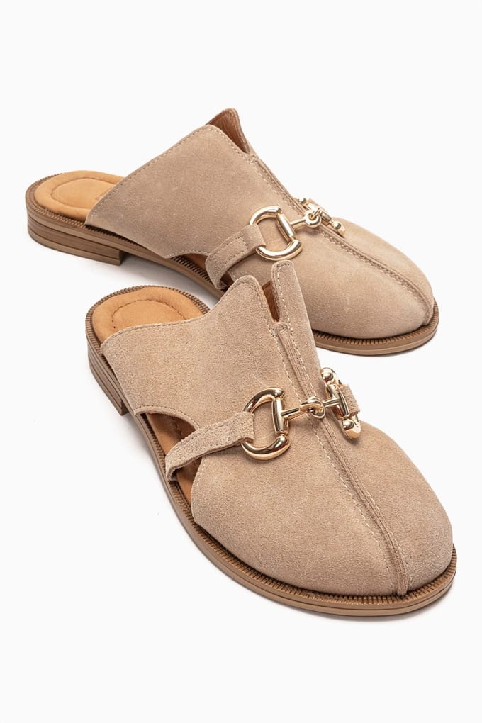 Favor Leather Mules (Dames)