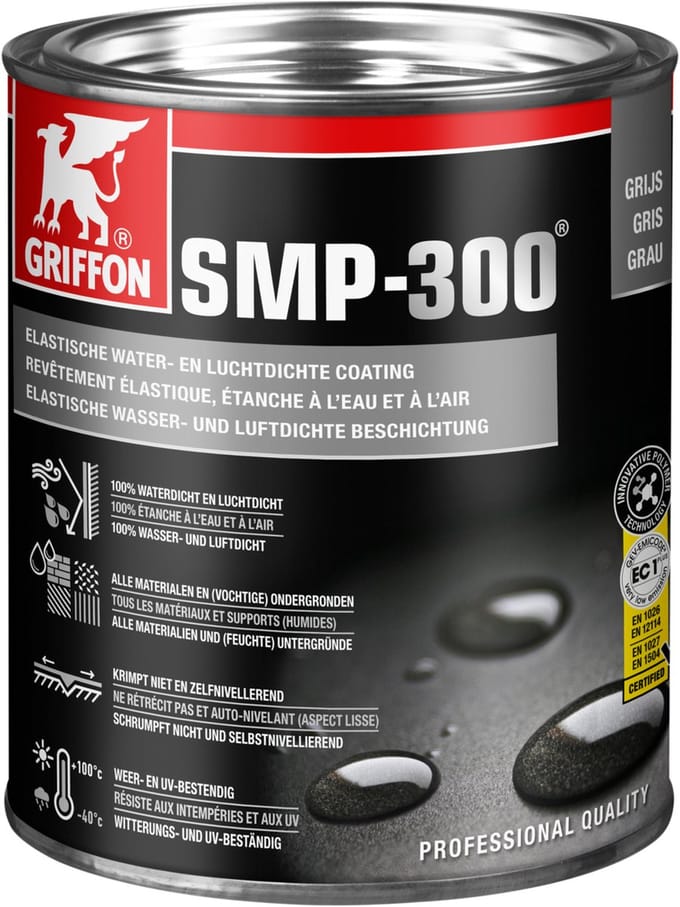 Griffon SMP-300 tin 1 kg grijs