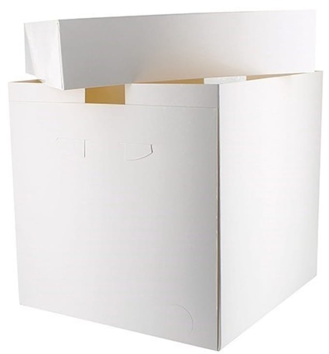 Hoge taartdoos - 25 x 25 x 25 cm (25 stuks)