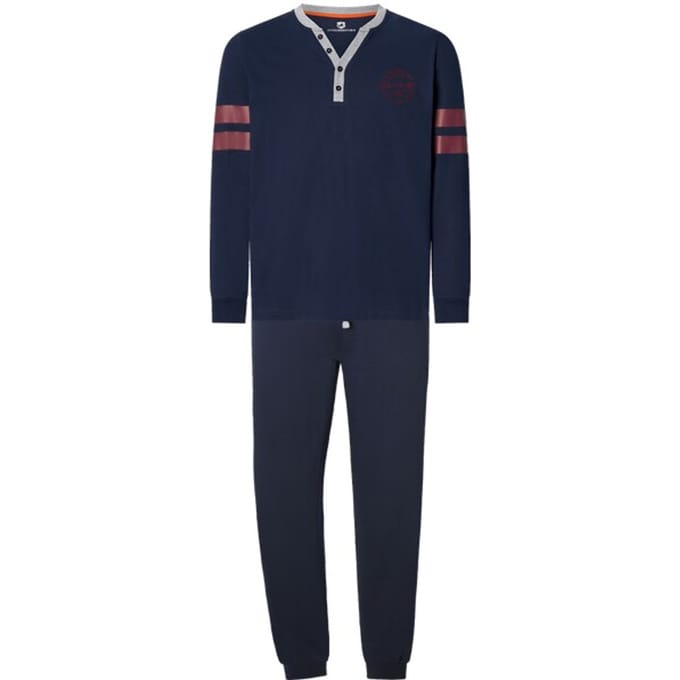 Pyjama ANSWALD donkerblauw