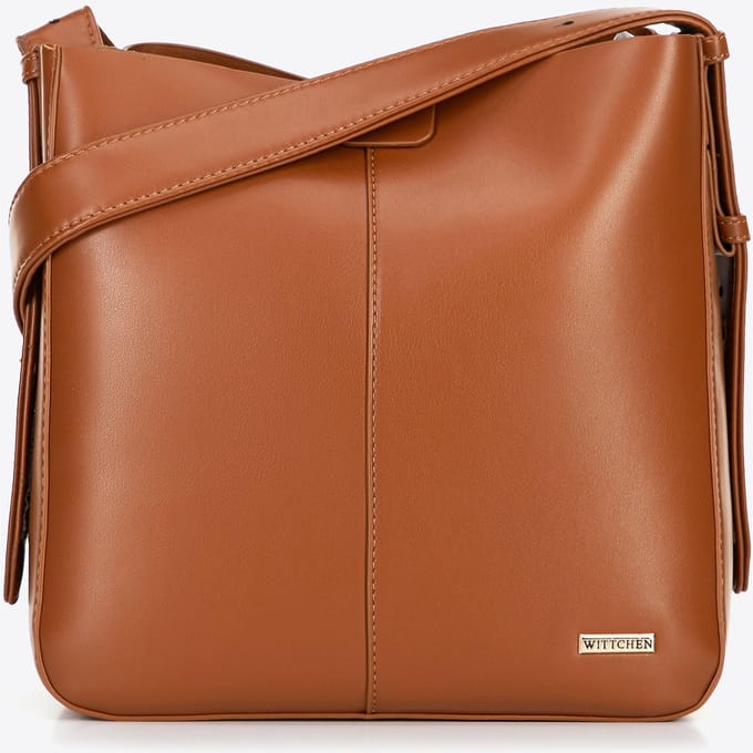 Wittchen - Dames Handtas - Bruin - Imitatieleer - Eco-leer