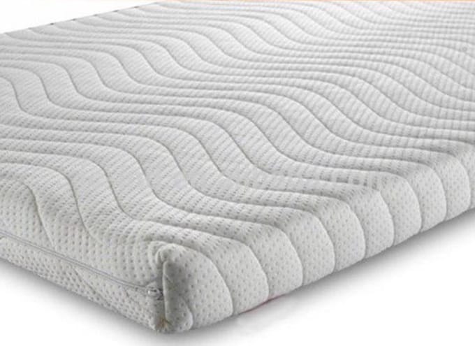 Bamboe - Traagschuim Nasa Visco - Topmatras Topdekmatras - 70x190 - 7cm dik