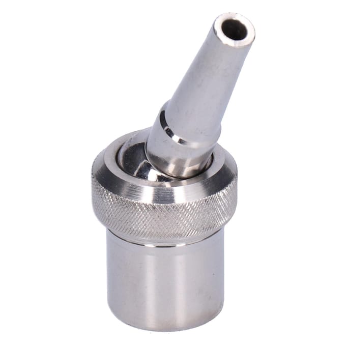 Fonteinsproeier G1/2 20mm Binnendraad Verstelbare Richting Vijver Water Sproeikop gray