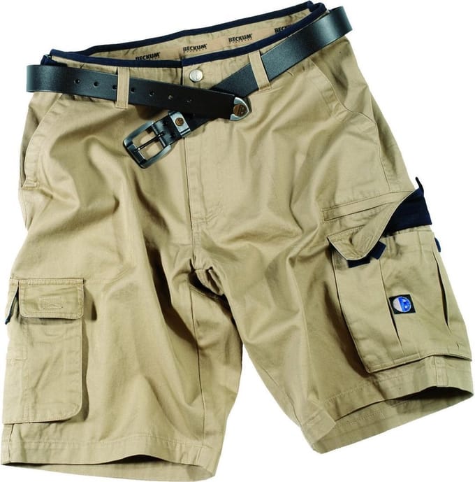 Beckum Workwear EBKB01 Korte broek Khaki M