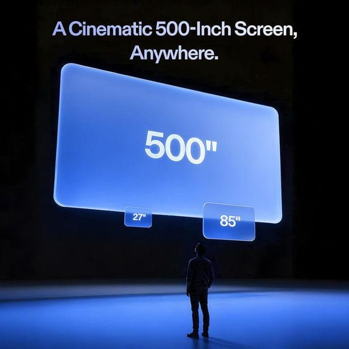 1S AR-bril Augmented Reality bril 3DoF Native Real 3D, X1-chip voor iPhone 17/16/15 XREAL 1S