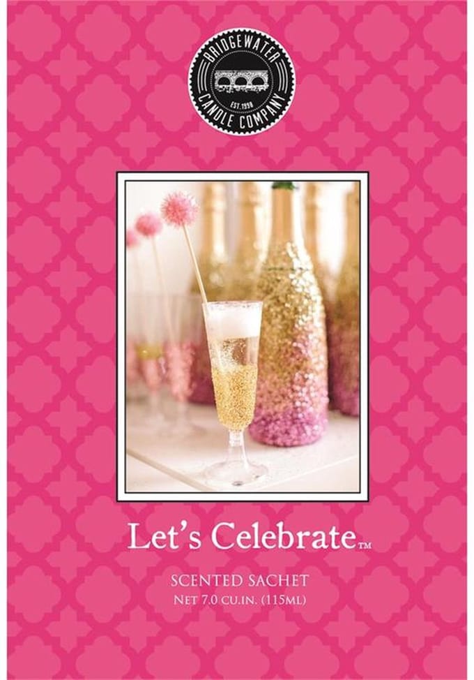 Bridgewater Candle Geurzakje Let’s Celebrate 4 stuks