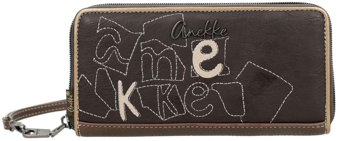 Anekke portemonnee polstasje Muse Bloom Wallet Multicolor bruine