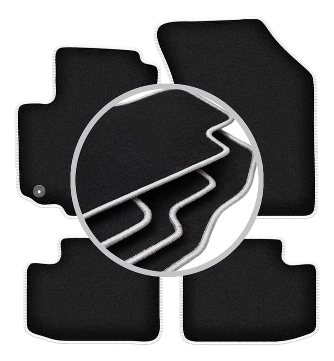 CARLUX-SILVER automatten voor: Suzuki Swift IV hatchback (2005-2010)