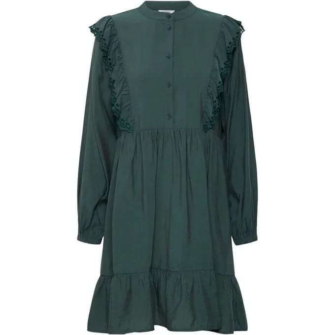 b.young - BYIJANVA FRILL SHORT DRESS - Dames - Mini jurken