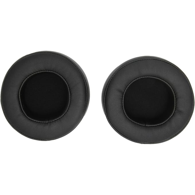 2 stuks 90 mm hoofdtelefoon oorkussen universele stereo headset oorkussen vervangingsonderdelen black