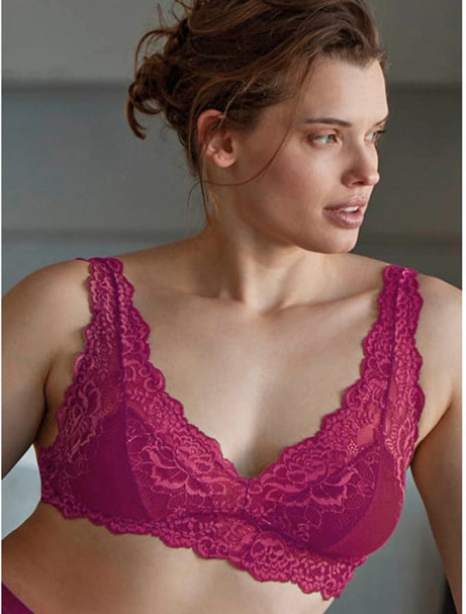 Janira Greta Bralette Fuchsia Paars 90