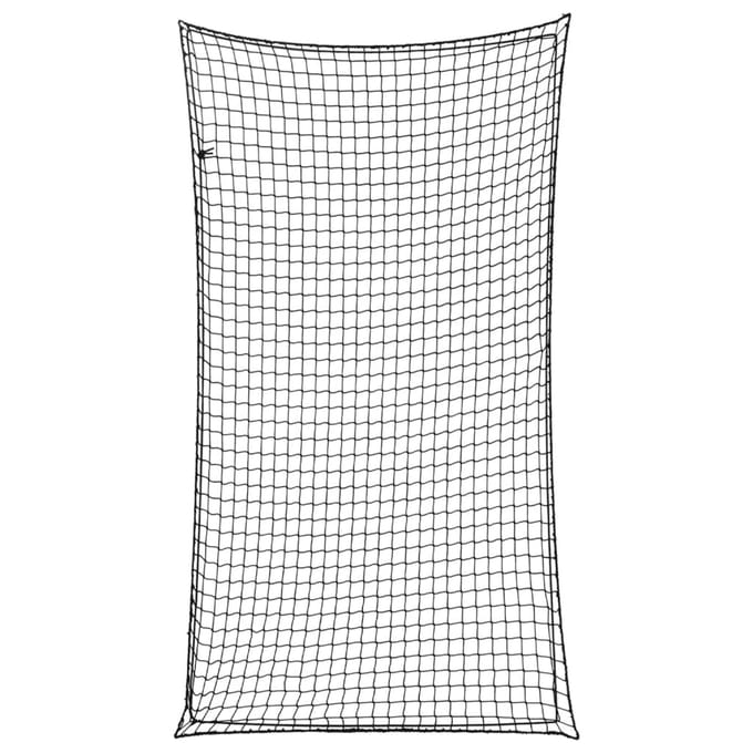 vidaXL - Aanhangwagennet - elastisch - touw - 2,7x1,5 - m - polypropeen - zwart