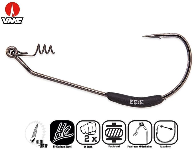 VMC Mystic 7329DD Drop Dead Weighted Hooks 2g / #3/0