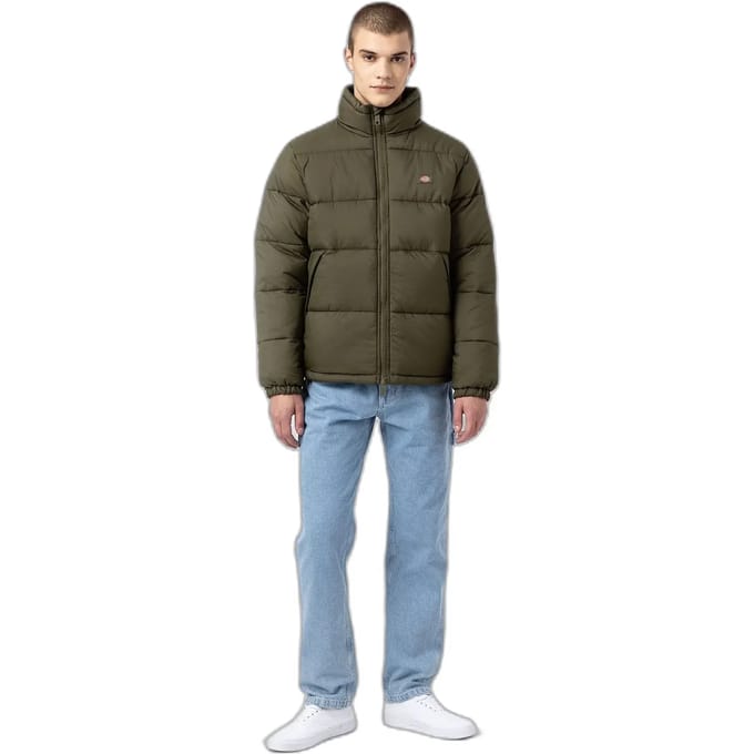 Dickies Waldenburg Puffer Jas Groen