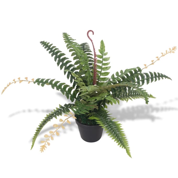 vidaXL - Kunst - varen - plant - met - pot - 50 - cm - groen