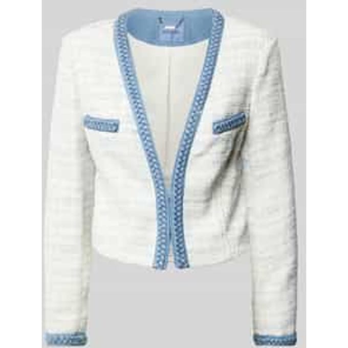 Blazer met structuurmotief