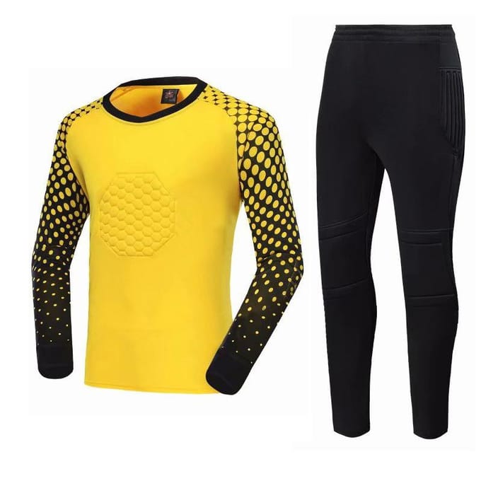 Kindervoetbal Keepersuniform Set Gantry Shirt Voetbaluniform Keepersuniform Voetbaltrainingsuniform Jersey 2XL