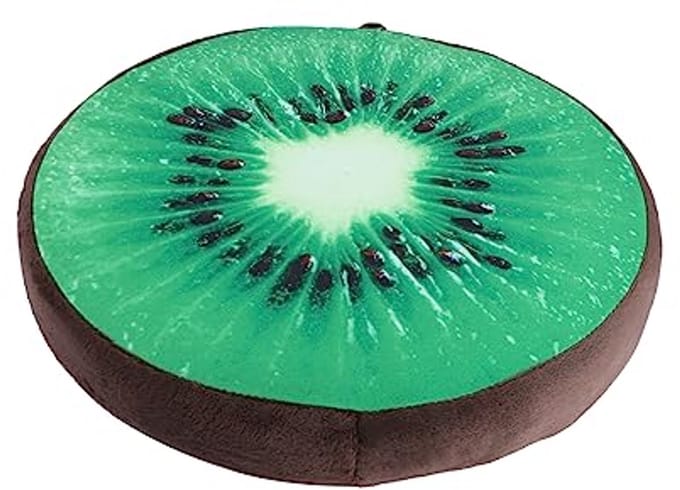 Rond Fruitkussen | 3D Decoratief Vloerkussen | Multifunctioneel Zitkussen