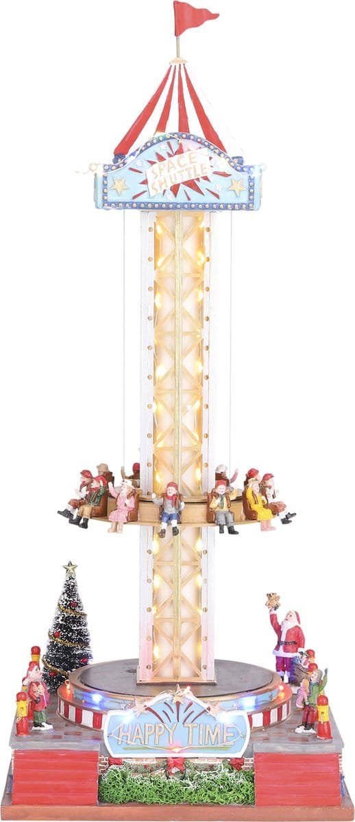 Luville - Jumping up and down attraction adapter included - Kersthuisjes & Kerstdorpen