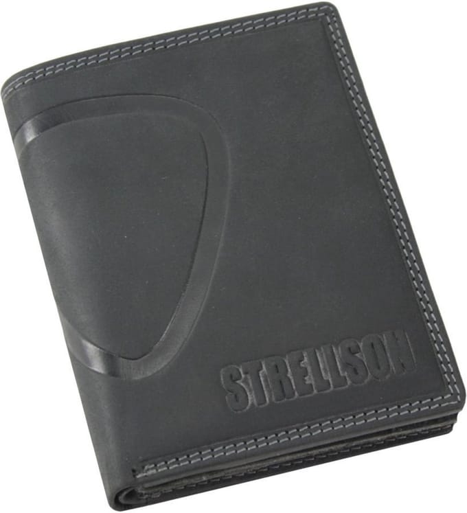strellson Portemonnee Baker Street Billfold V8 Black Zwart
