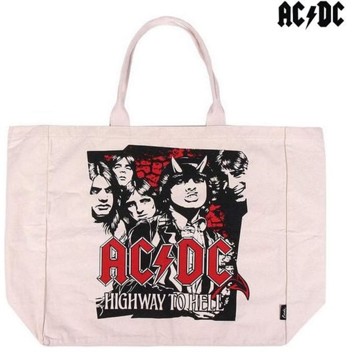 Handtas ACDC Handvatten Beige