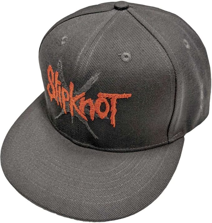Slipknot - 9 Point Star Snapback Pet - Grijs