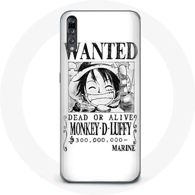 Coque - Huawei - P20 - Souple - One Piece Manga - Blanche blanc