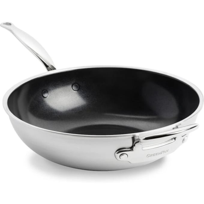 GreenPan Première wok met extra handvat 30cm/4.7L