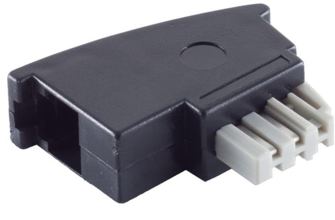 TAE-N - RJ11 telecom adapter | zwart