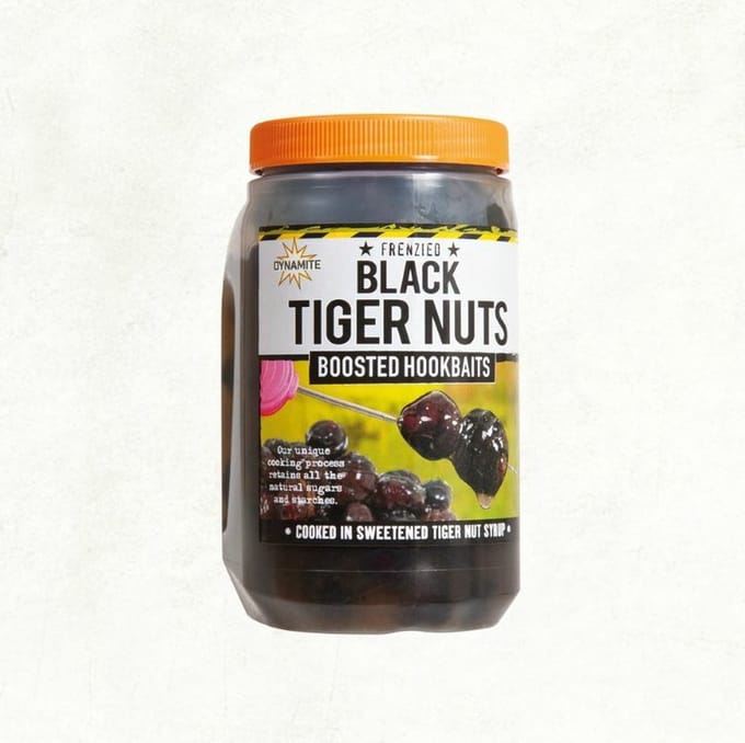 Dynamite Baits Frenzied Black Tiger Nuts Boosted Hookbaits 500ml 500ml