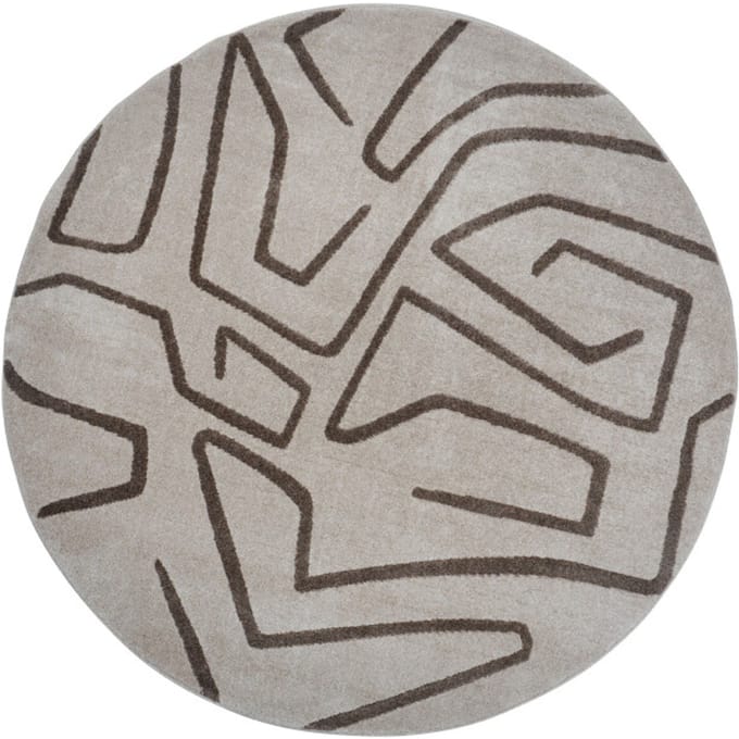 Veer Carpets Vloerkleed labyrint rond ø200 cm