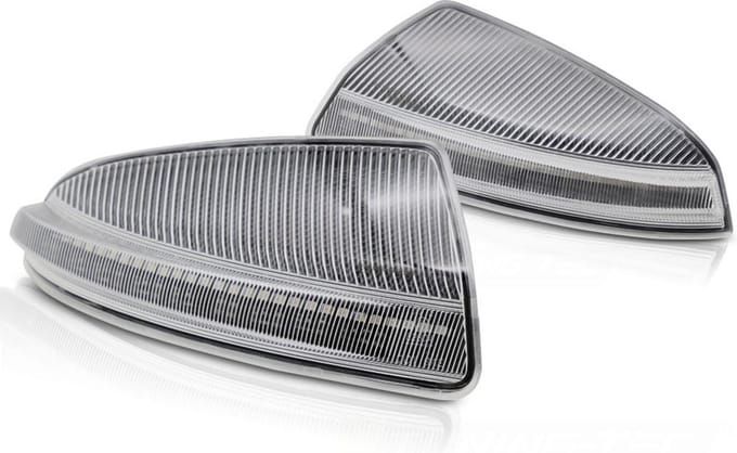 Spiegelknipperlichten - Mercedes Vito W204 W164 - LED - wit